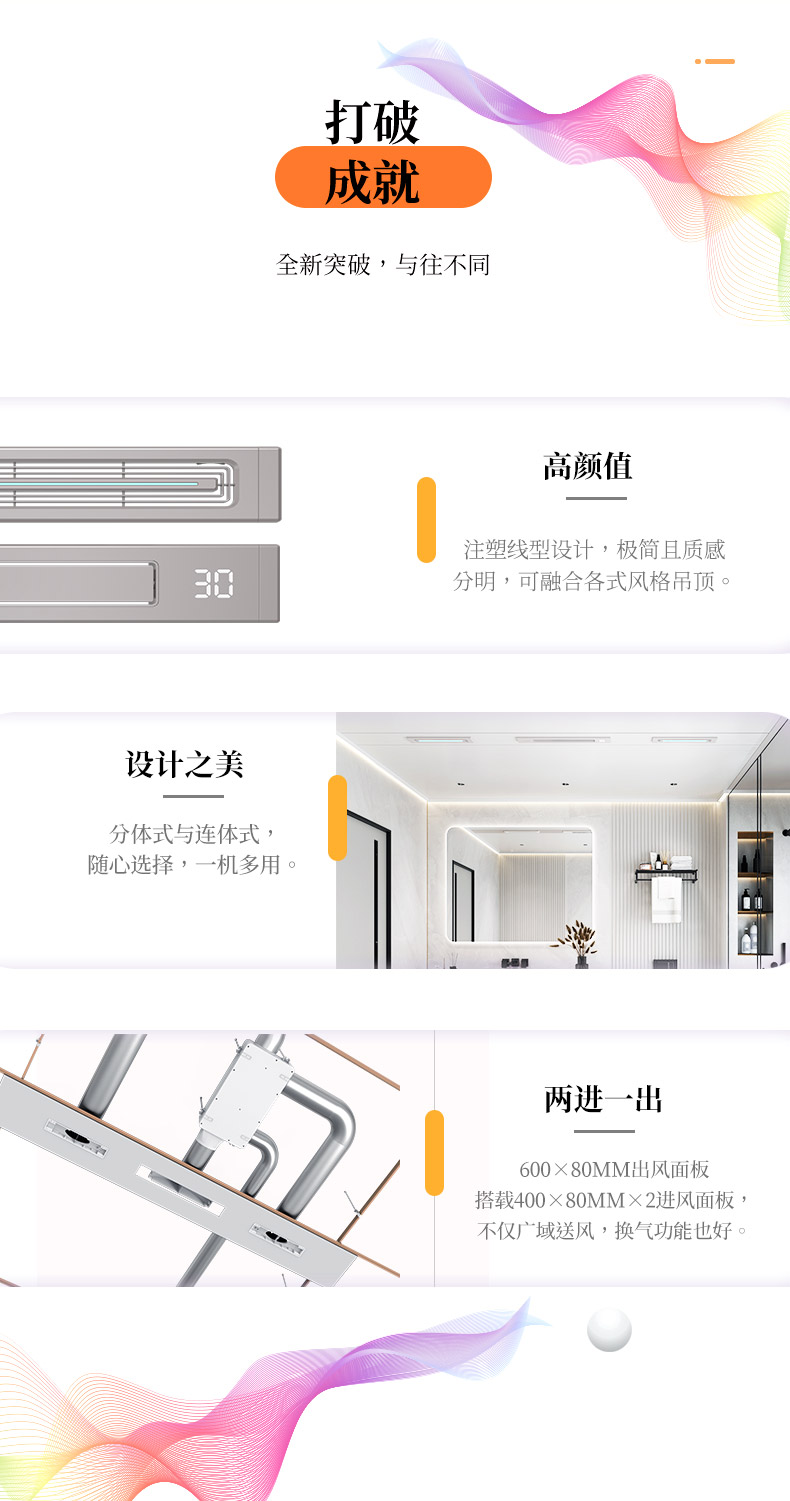 BDS-JK8140-GD(80x1400管道暖风机) - 图片3