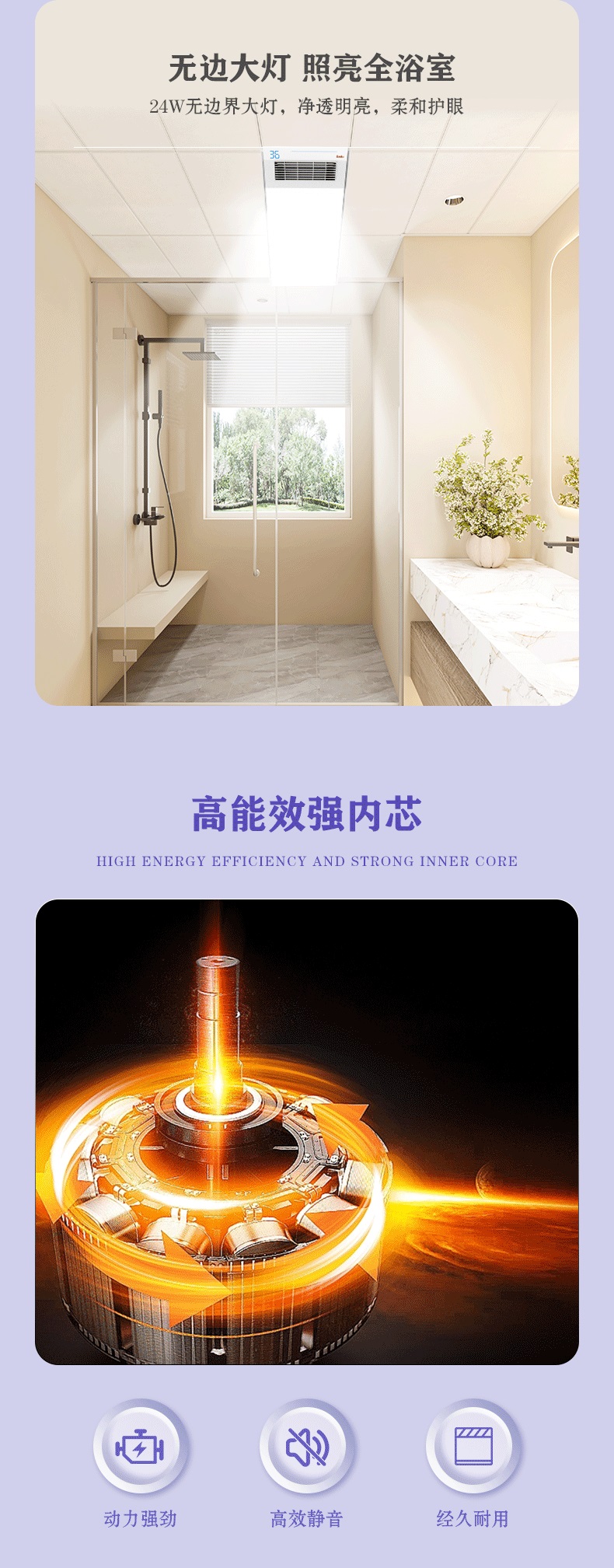 BDS-QQD·3060-FHAZ-FP(300x600超暖（Ⅲ） 风暖+换气+吹风+照明)   - 图片6