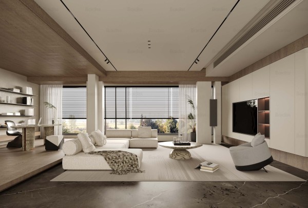 现代简约风客厅006