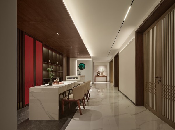 新中式风玄关004