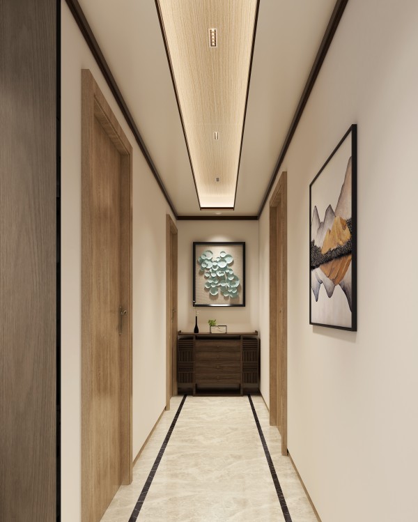 新中式风玄关002