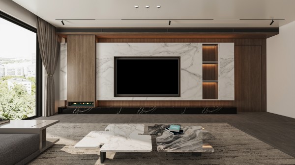 现代简约风客厅002