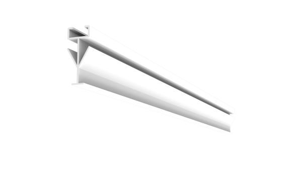 JK-GD-ZG-9 勾搭式主骨-纤柔米白&氧化 哑光黑-2.8M&1.2mm