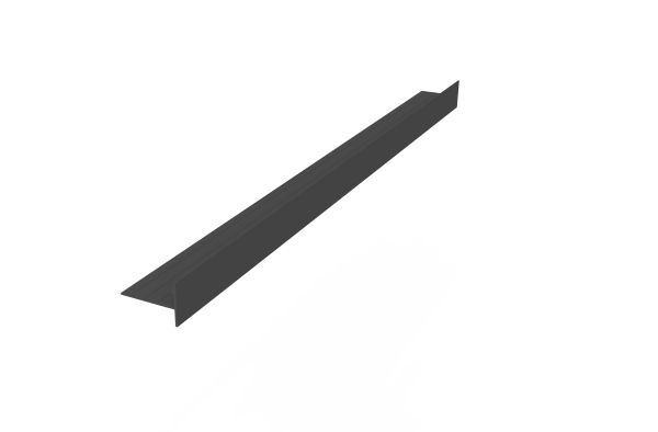 WBK-7×18mm无边框型材-氧化 哑光黑