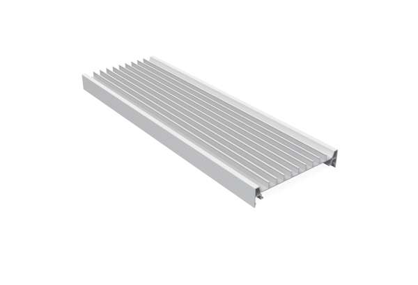 JK-GS-100拼接格栅带（卡扣式）-时尚白