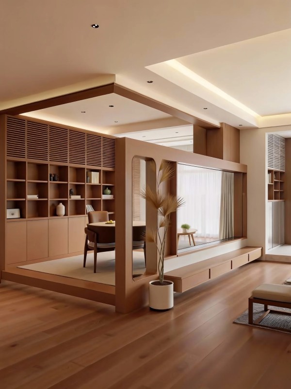 原木风全屋设计002