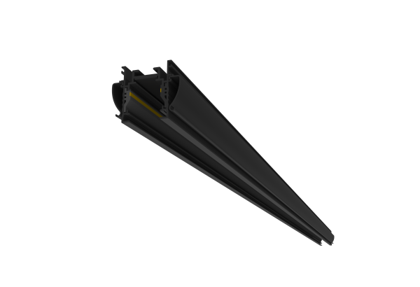 BDS-JK-DG-CX16-SY（II）16磁吸双用卡扣导轨-氧化哑黑